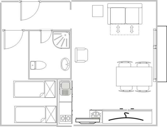 Апартаменты Grand-Tourist Center Point Apartments Гданьск-69